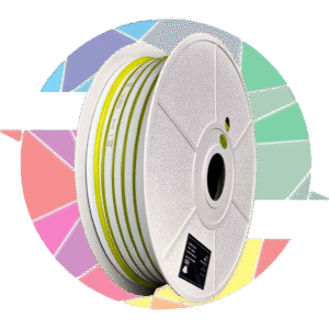 نئون فلکسی زرد لیمویی جم