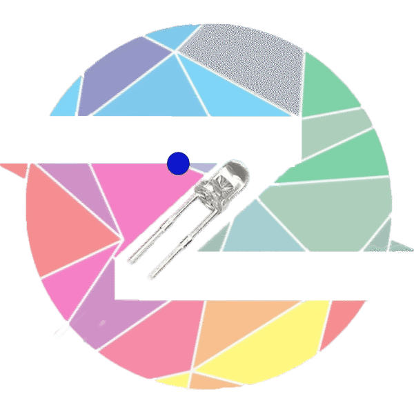 LED آبی LED سبز بسته ۱۰۰۰ عددی