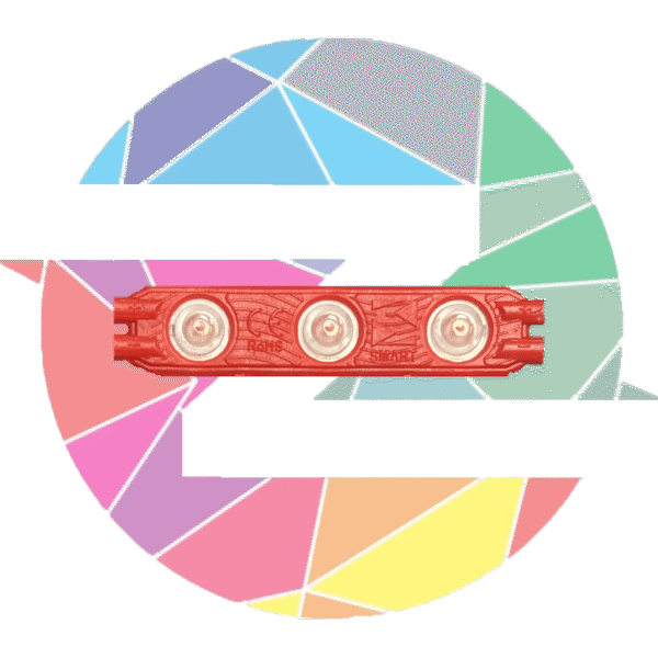 بلوکی لنزدار قرمز اسمارت 20 عددی