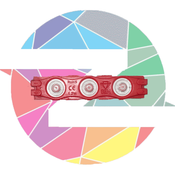 بلوکی لنزدار قرمز جم 20 عددی