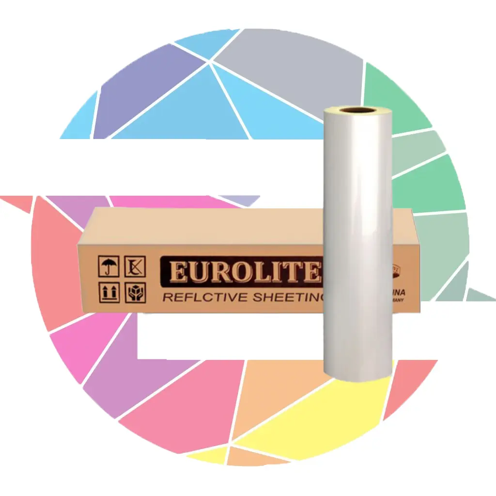 برچسب شبرنگ فسفری سفید (خاکستری) Eurolite