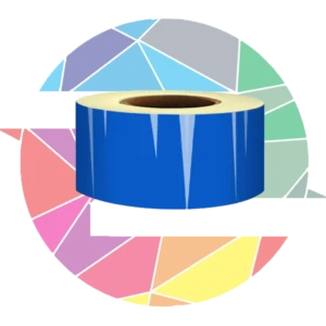 نوار شبرنگ فسفری آبی