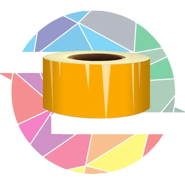 نوار شبرنگ فسفری زرد