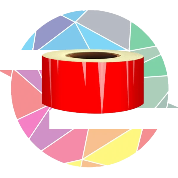 نوار شبرنگ فسفری قرمز