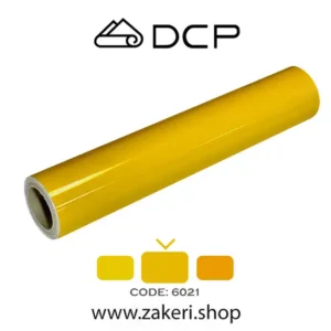 برچسب روزرنگ زرد وسط براق کد 6021 DCP