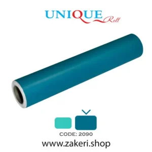 برچسب روزرنگ سبز آبی مات کد 2090 Unique
