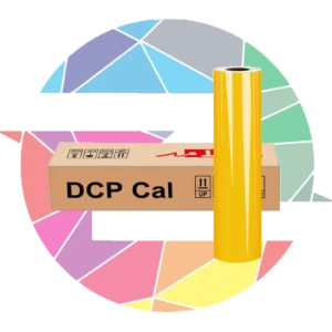 برچسب (سلفون) شیشهای زرد کد 3102 DCPCAL