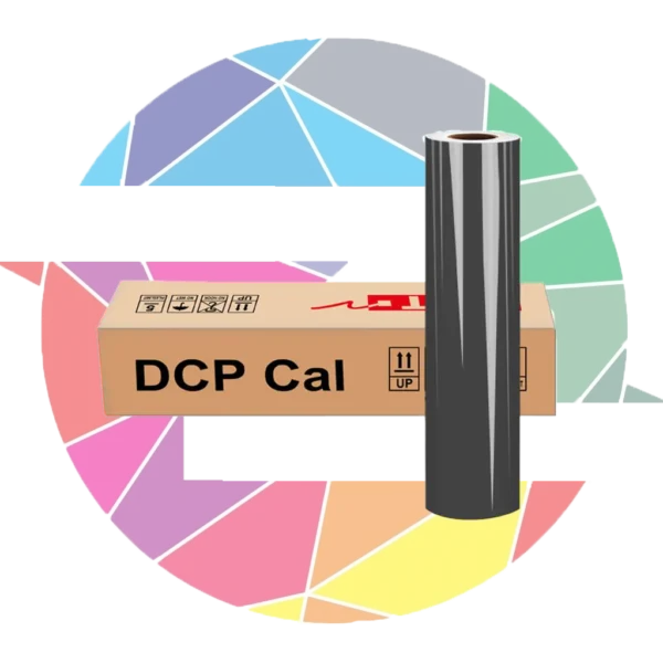 برچسب (سلفون) شیشه‌ای طوسی کد 3503 DCPCAL
