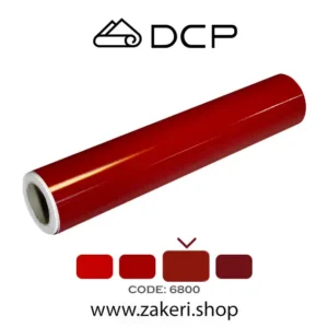 برچسب روزرنگ قرمز تیره براق کد 6800 DCP