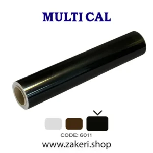 برچسب روزرنگ مشکی براق کد 6011 Multical