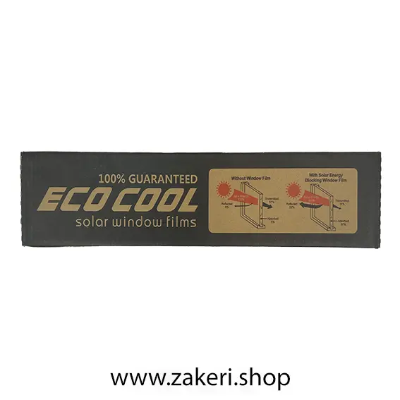 دودی Eco Cool برچسب شیشه دودی ضدخش Eco Cool