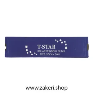 برچسب شیشه دودی ضدخش T-star آبی
