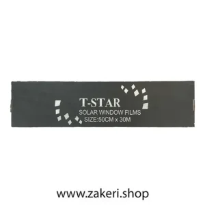 برچسب شیشه دودی ضدخش T-star مشکی