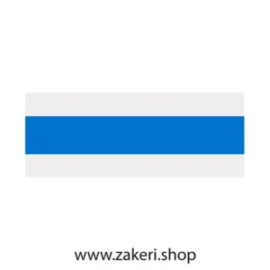 لبه سوئدی مکس سفید خط آبی