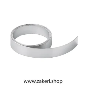 لبه سوئدی نقره ای براق