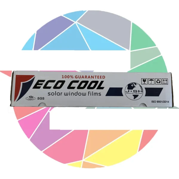 دودی 2 لایه Eco برچسب شیشه دودی ضدخش 2لایه Eco Cool