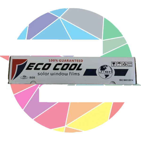 دودی 2 لایه Eco برچسب شیشه دودی ضدخش 2لایه Eco Cool